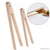 Merssavo 1 PC Bread Toast Wooden Toaster Tongs Pastry Cooking Pliers Clip 20cm - B07G9S1WZS